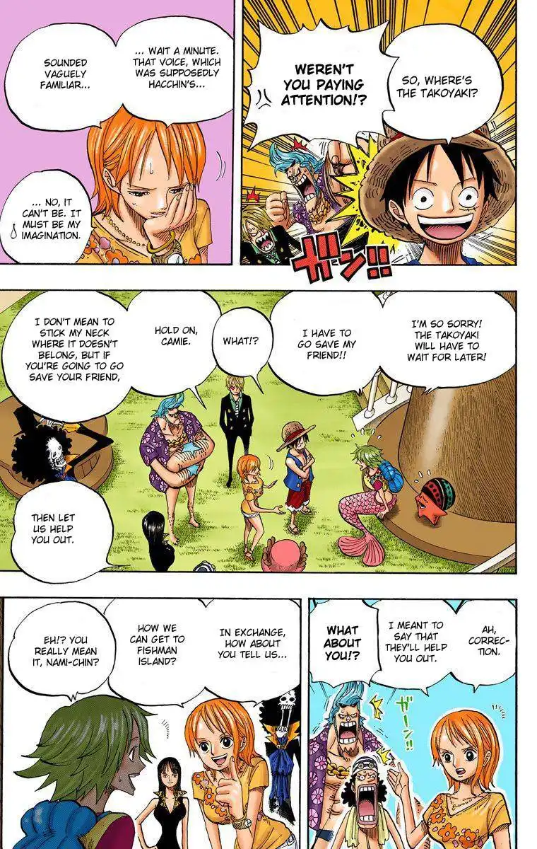 One Piece - Digital Colored Comics Chapter 491 10